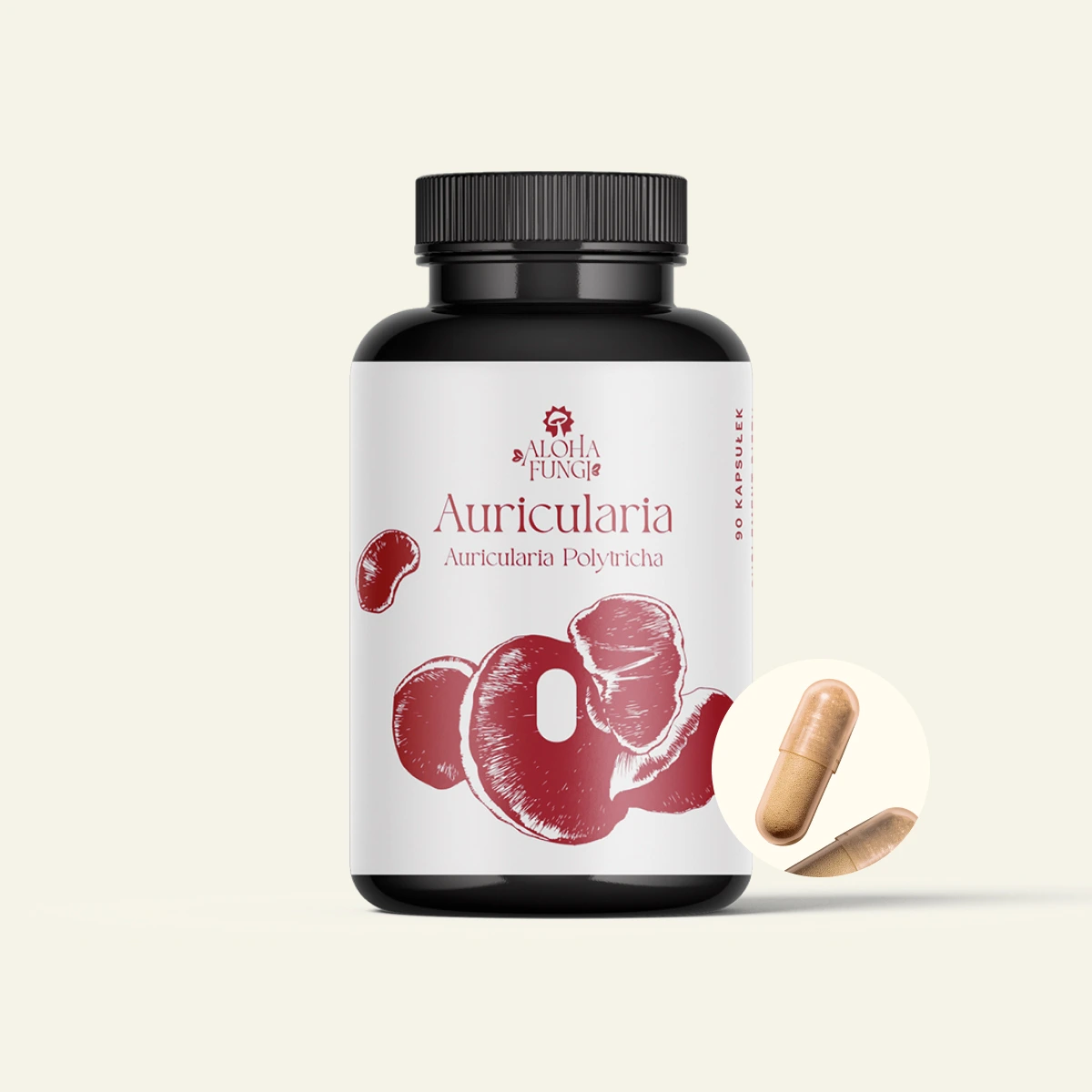 Auricularia, Kapsułki LONGEVITY 90szt