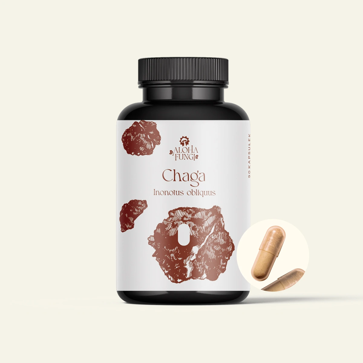 Chaga, Kapsułki LONGEVITY 90szt