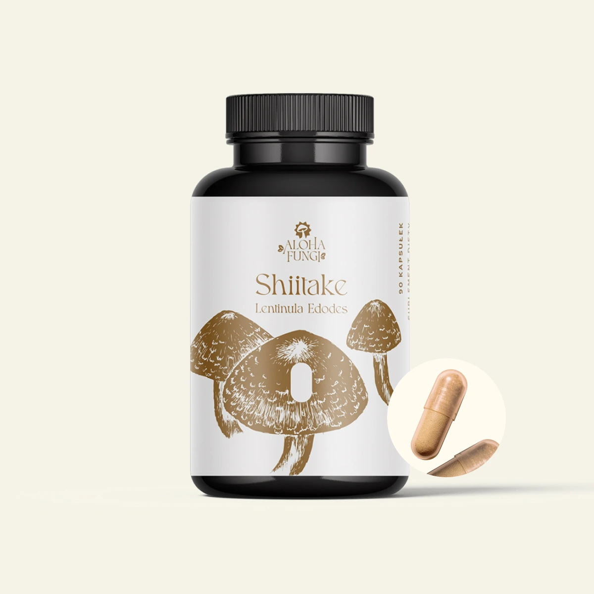 Shiitake, Kapsułki LONGEVITY 90szt